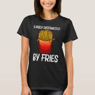 Camiseta Fresas Cuestas Para Hombres Fries De Patata France