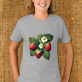Camiseta Fresas de época