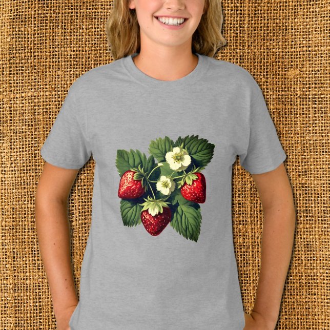 Camiseta Fresas de época (Subido por el creador)