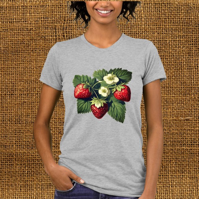 Camiseta Fresas de época (Subido por el creador)