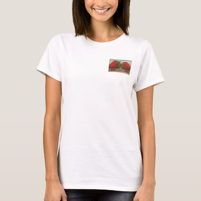 Camiseta Fresas Gigante Fruto de la Antigüedad (Anverso)