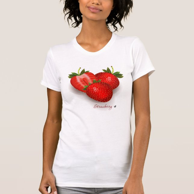 Camiseta Fresas Strawberrys t-shirt (Anverso)