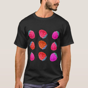 Camiseta fresas variadas