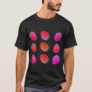 Camiseta fresas variadas