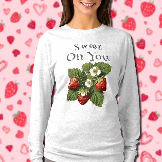 Camiseta Fresas Vintage - Dulce Contigo (Subido por el creador)