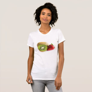 Camiseta Fresas y kiwi