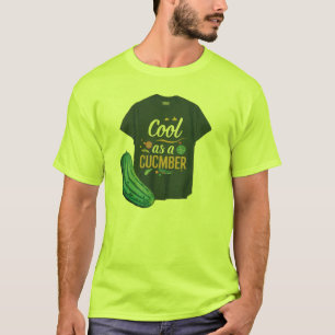 Camiseta Fresca como un pepino recién cortado