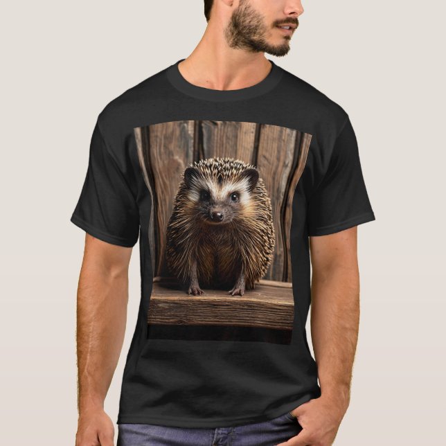 camiseta fresca con el diseño del autor bello hedg (Anverso)