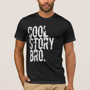 Camiseta fresca de Bro de la historia