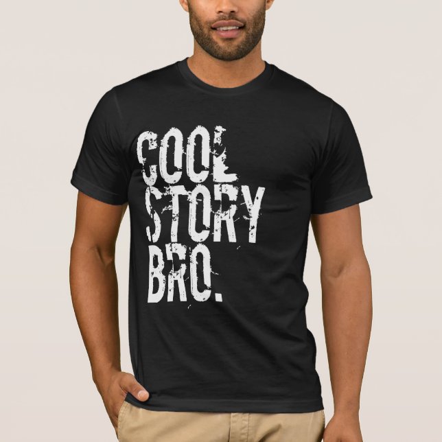 Camiseta fresca de Bro de la historia (Anverso)
