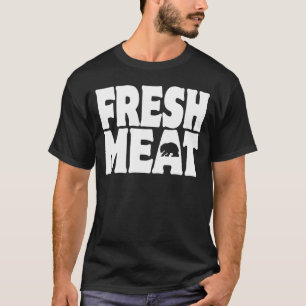 Camiseta fresca de la carne del oso