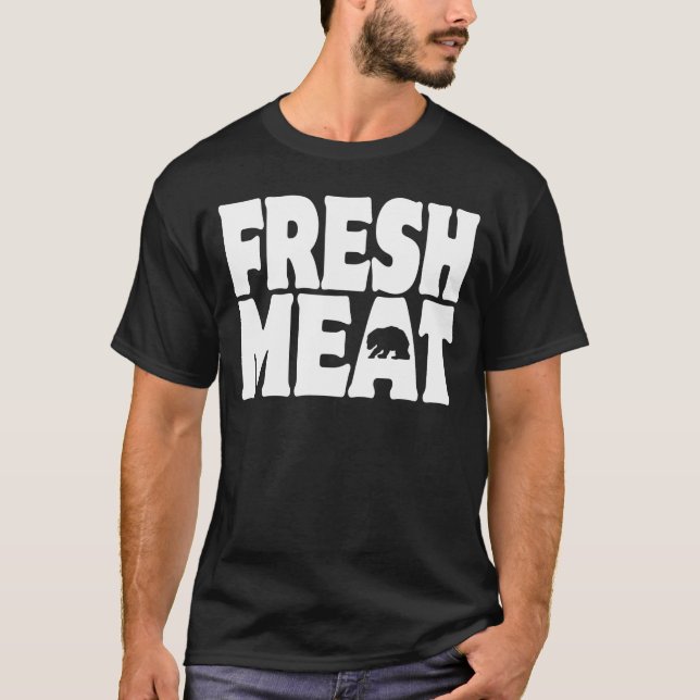 Camiseta fresca de la carne del oso (Anverso)