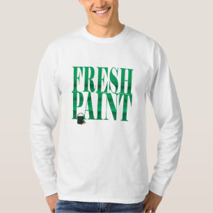 Camiseta fresca de la pintura