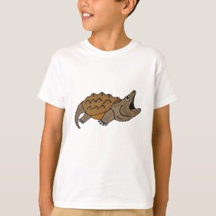 Camiseta fresca de la tortuga de rotura del