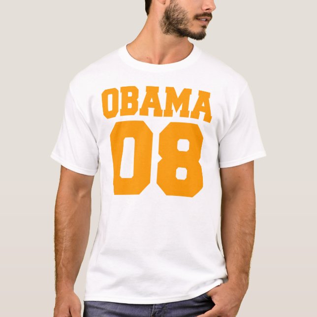 Camiseta fresca de Obama 08 (Anverso)
