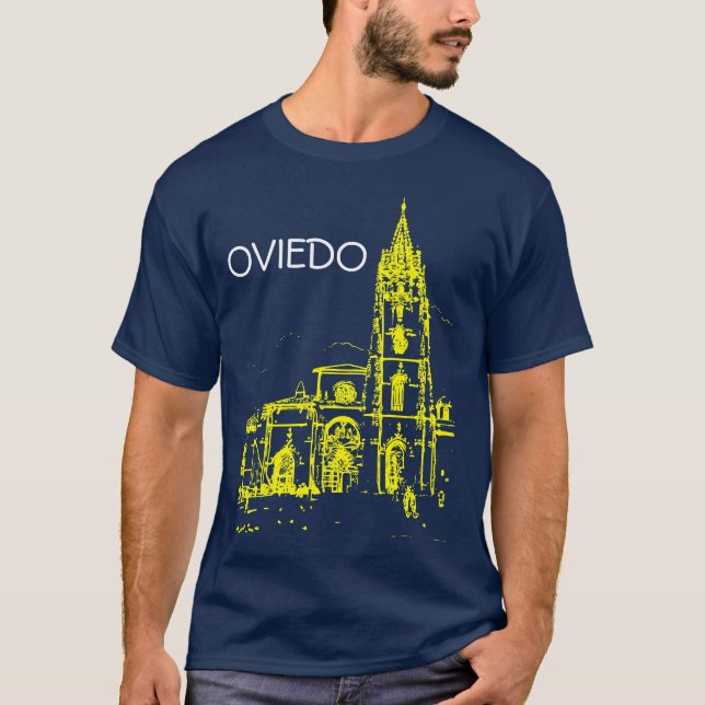 Camiseta fresca de Oviedo (Anverso)