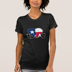 Camiseta fresca de Tejas para los chicas con el