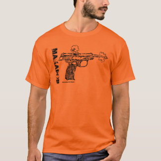 Camiseta fresca del arma del arte gráfico de la