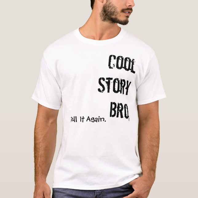 Camiseta fresca del bro de la historia (Anverso)
