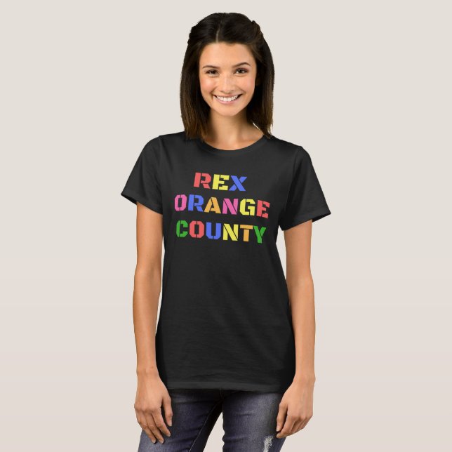 Camiseta fresca del Condado de Orange de Rex (Anverso completo)