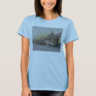 Camiseta fresca del gato