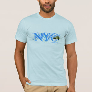 Camiseta fresca del taxi del inspector de NYC