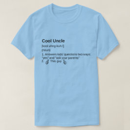 Camiseta fresca del tío