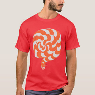 Camiseta fresca para los hombres con la serpiente