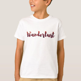 Camiseta fresca /sunset del Wanderlust/viaje del