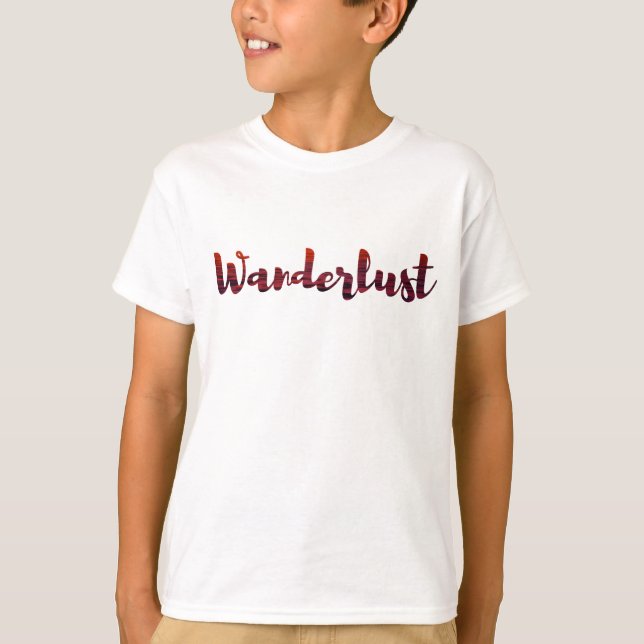 Camiseta fresca /sunset del Wanderlust/viaje del (Anverso)