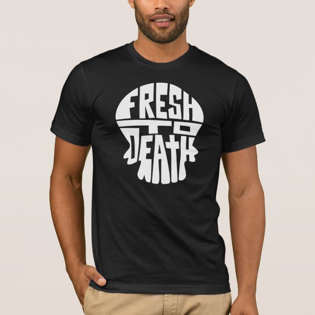 Camiseta Fresco a la muerte (Anverso)