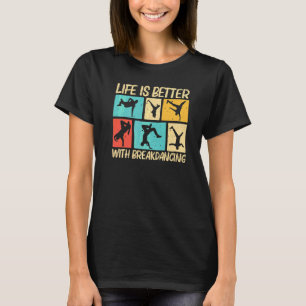 Camiseta Fresco Breakdance Para Hombres Mujeres Breakdancer