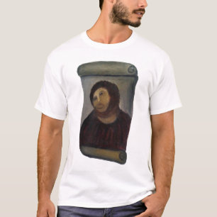 Camiseta fresco de pintura de jesus arruinado - (latín: ecc