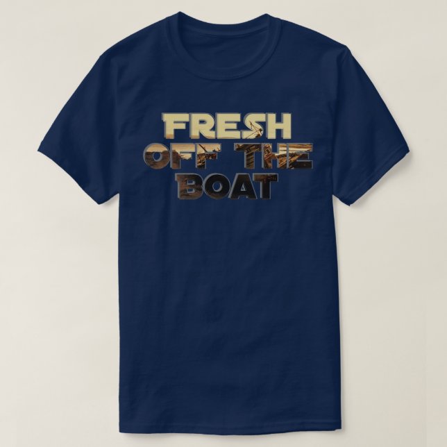 Camiseta Fresco Del Barco 1 (Diseño del anverso)