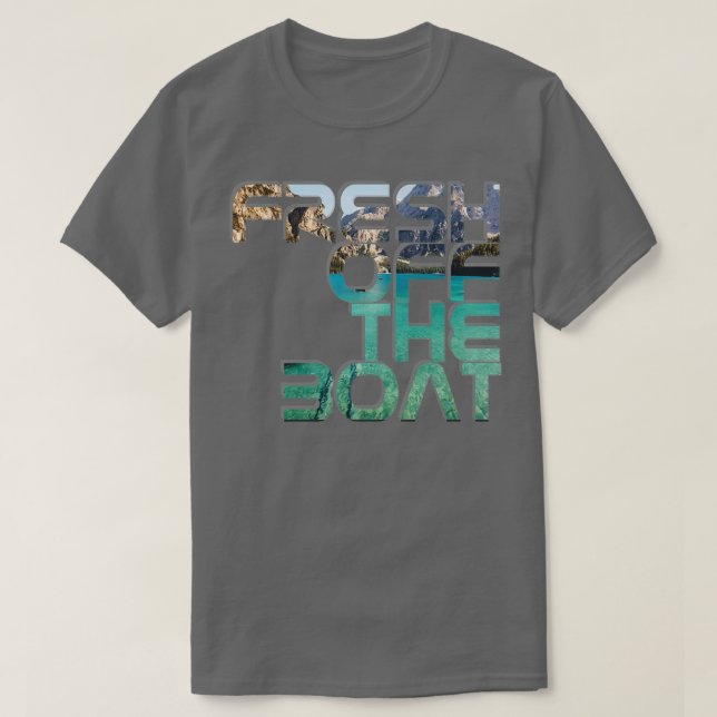 Camiseta Fresco Del Barco 3 (Diseño del anverso)
