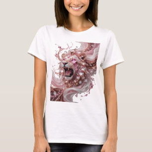 Camiseta Fresco diseño LION KING en plata
