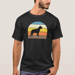 Camiseta Frescos Pit Bulls Atardecer Retro Gran Dueño de P