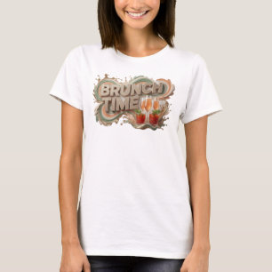 Camiseta Fresh Orange BRUNCH TIME Statement