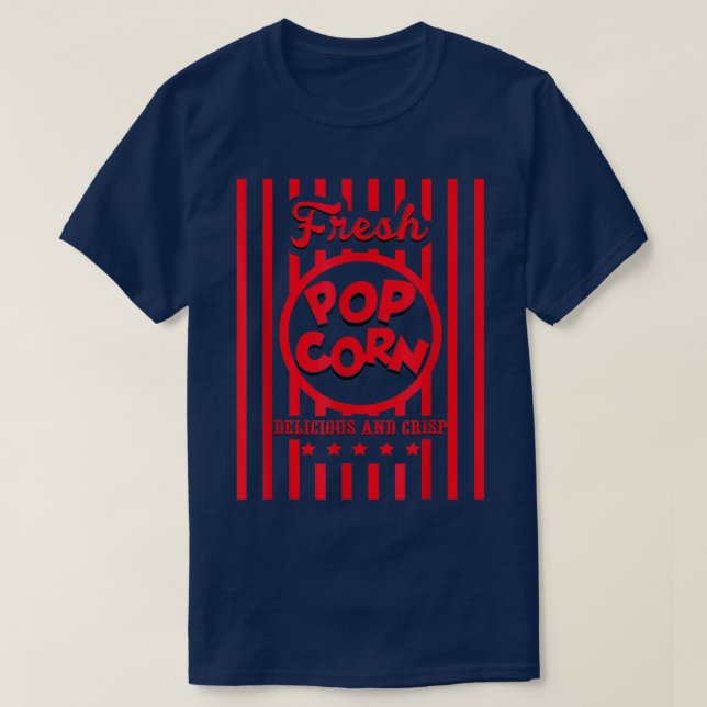 Camiseta Fresh Popcorn Costume For Halloween  (Diseño del anverso)
