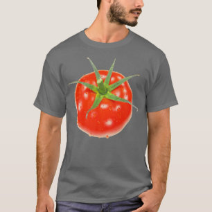 Camiseta Fresh Veggies Red Tomato Plant Based Vegan Vegetar