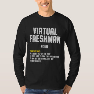 Camiseta Freshman Virtual Online School Student 4
