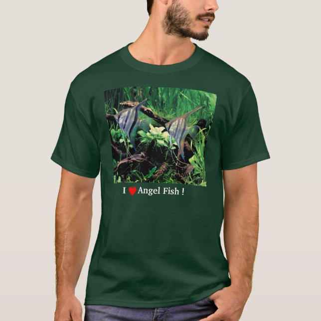 Camiseta Freshwater Angel Fish (Anverso)