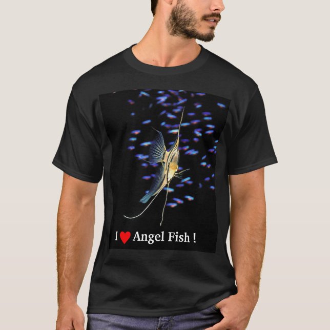 Camiseta Freshwater Angel Fish (Anverso)