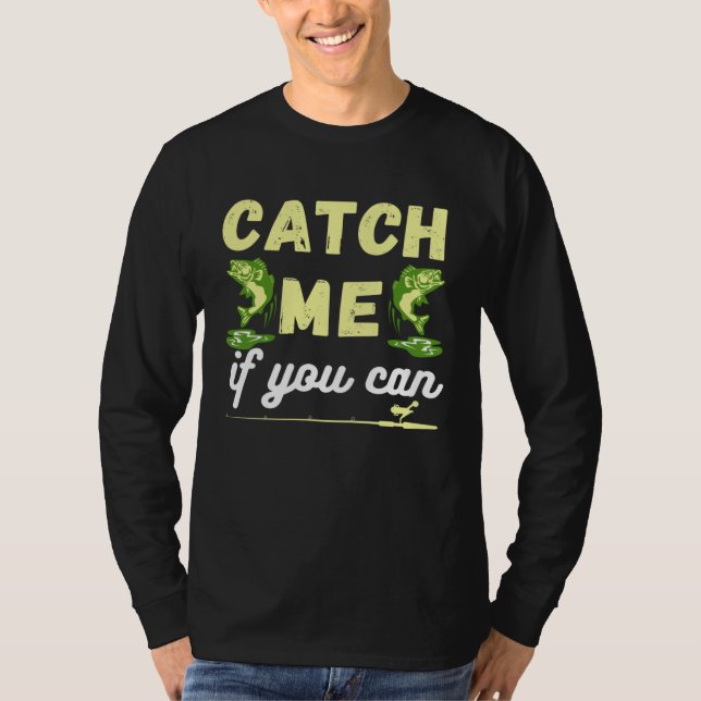 Camiseta Freshwater Fisherman Large Mouth Bass Quote (Anverso)