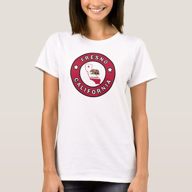 Camiseta Fresno California (Anverso)