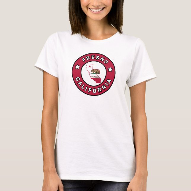 Camiseta Fresno California (Anverso)