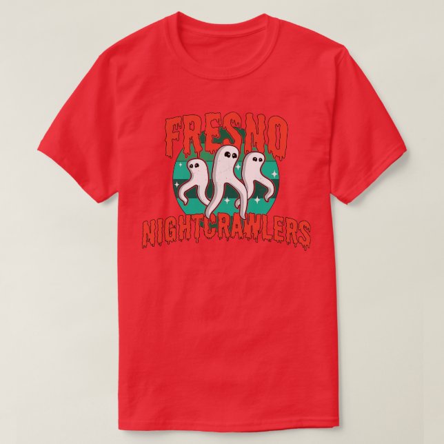 Camiseta Fresno Nightcrawlers embrujó por pasear pantalones (Diseño del anverso)