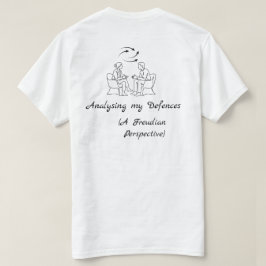 Camiseta Freud Analizando Mis Defensas Salud-Mental