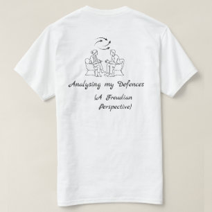 Camiseta Freud Analizando Mis Defensas Salud-Mental