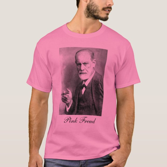 Camiseta Freud rosado (Anverso)
